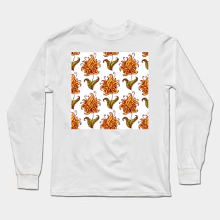 Unique Pattern Retro Long Sleeve T-Shirt